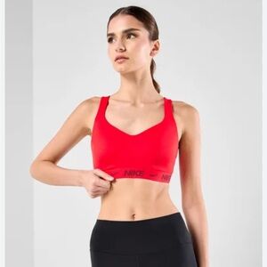 Nike Women's Vibrant Red Sports Bra